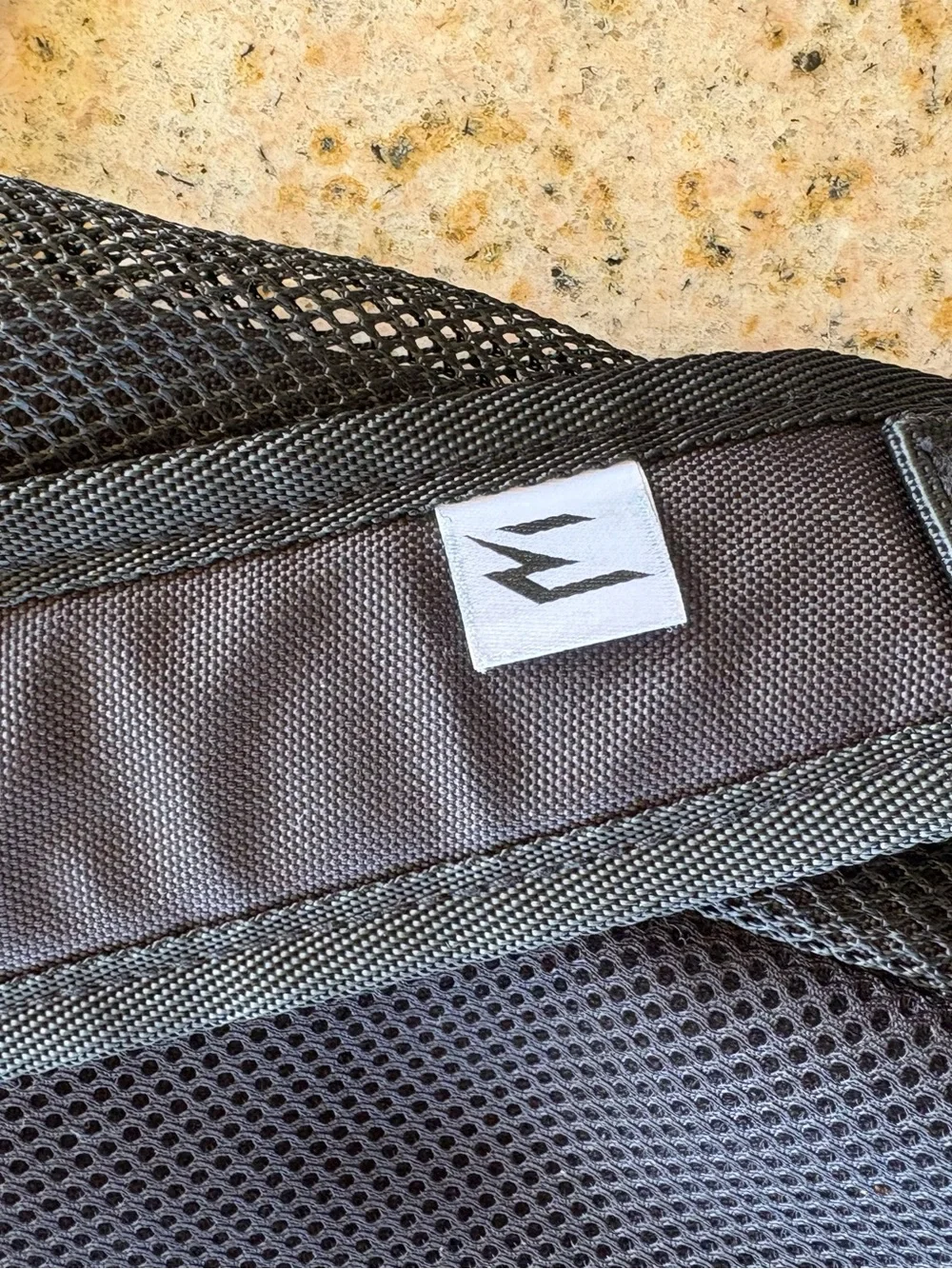 Nike Black and Gray Men's Backpack with Reflective Swoosh